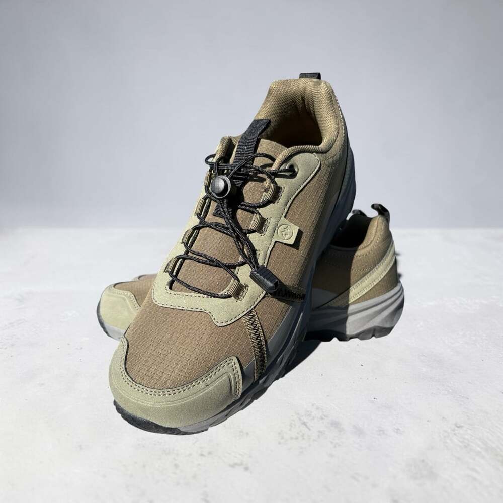 White Mountain Men’s Hiking/Trail Shoes Olive Green Bungee Laces Size 10.5 (NWT)
